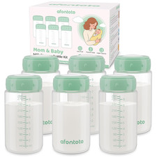 6PCS Breastmilk Storage Bottle Compatible with Momcozy Breast Milk Cooler 22oz,