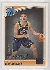 2018 Panini Donruss Rated Rookies Press Proof Purple 55/199 Grayson Allen 1p66