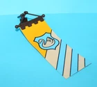 Playmobil Vintage Medieval Castle Swan Knight Banner with Hanger 3666