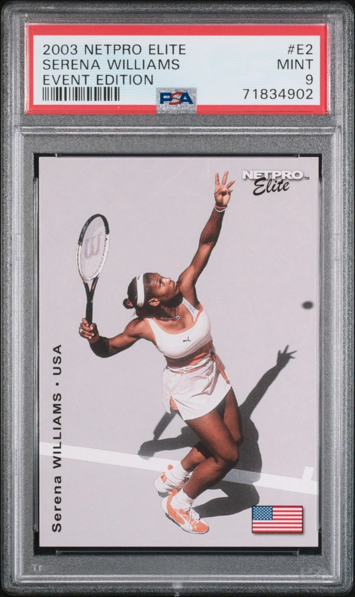 2003 NETPRO ウイリアムズシスターズ　ルーキーカード Serena Williams Tennis Rookie Sports Trading Cards & Accessories