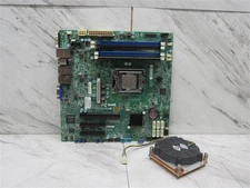 Super Micro X10SLH-F Server Motherboard Micro ATX w/ Intel Pentium G3420 8GB RAM