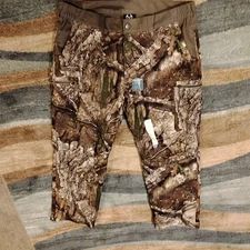 Realtree APX Men’s Scent Control Flex Cargo Pants Mid Layer Size XL NWT