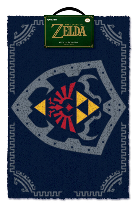 Tee Legend Of Zelda - Hylian Ritter Shield - Fußmatte - Fußabtreter 40