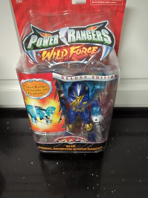 NEW Bandai Power Ranger Wild Force Blue Primal Morphin Power