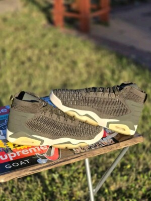 Size 8M Jordan Flyknit Elevation 23 Cargo Khaki (Jordan Hints)