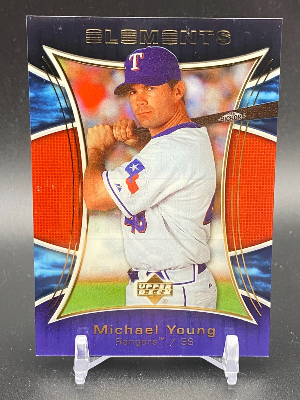 2007 Upper Deck Elements Card #124 Michael Young Texas Rangers