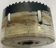 LENOX HOLE SAW 4" 1/2" HEX SHANK BI-METAL CUTTING DEPTH 1-7/8"