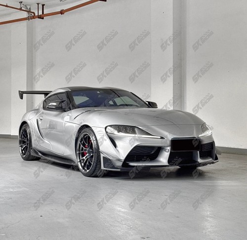 For Toyota Supra A90 A91 2020-2025 Forged/Carbon Fiber Side Skirts Extension Lip - Picture 7 of 27