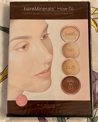 New! Sealed! BareMinerals How-To Guide To Healthy, Radiant Bare Skin DVD