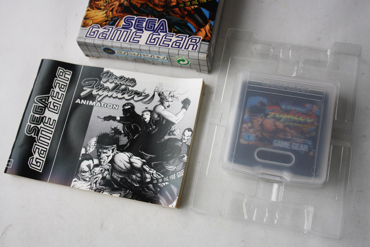 RARE VINTAGE 1996 SEGA GAME GEAR VIRTUA FIGHTER ANIMATION RARE VINTAGE 1996 SEGA GAME GEAR VIRTUA FIGHTER ANIMATION
