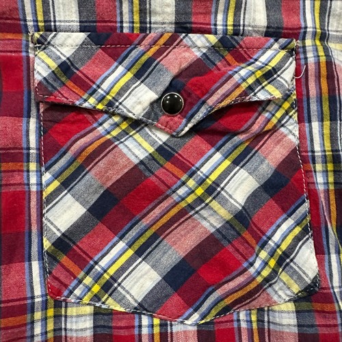 Sportier Pearl Snap Hemd Herren XL rot kariert Langarm Western Cowboy - NEUWERTIG - Bild 2 von 10