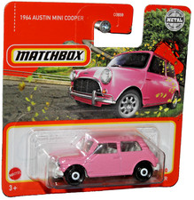 Matchbox 1964 Austin Mini Cooper Rose pink
