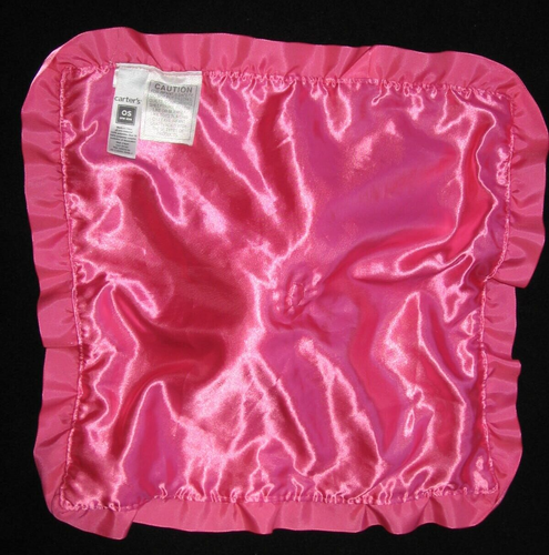 Carters Pink Elephant Security Blanket Baby Lovey Mommy Loves Me L23486H - Picture 4 of 5