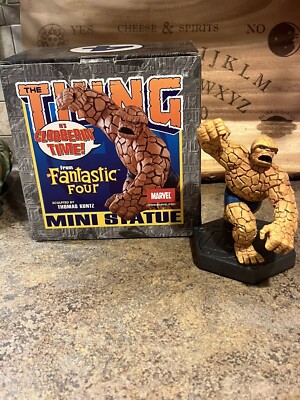 THE THING by Bowen Designs Mini Statue The Fantastic Four 3262/4000 5.5  New