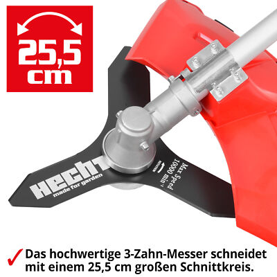 MOTORSENSE FREISCHNEIDER BENZIN 43cm Arbeitsbreite Rasen Trimmer Gras