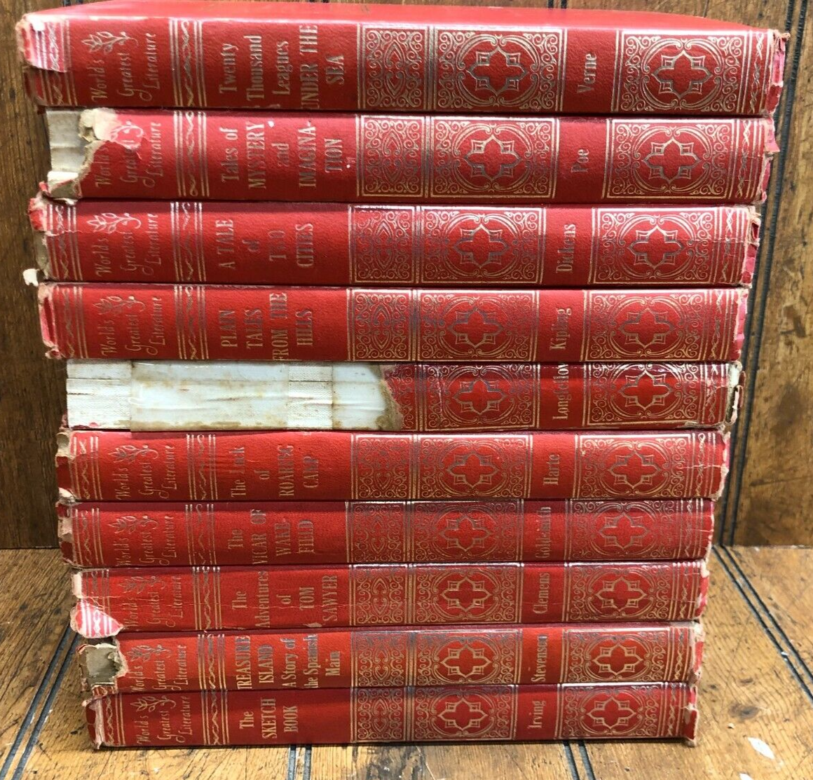 The world’s Literary Classics Series10冊 The world's Literary Classics Series10冊