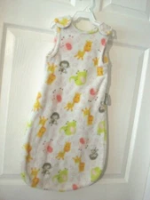 Blankets and Beyond Infant Fleece Sleep Sack Animal Print