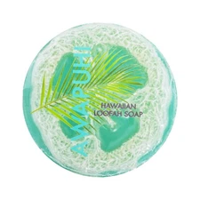 Maui Soap Co Loofah Soap – Awapuhi with Sea Salt & Kukui Oil 