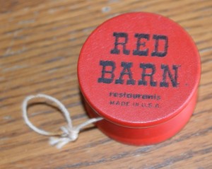 Vintage Red Barn Fast Food Restaurant Wood Duncan Advertising Yo