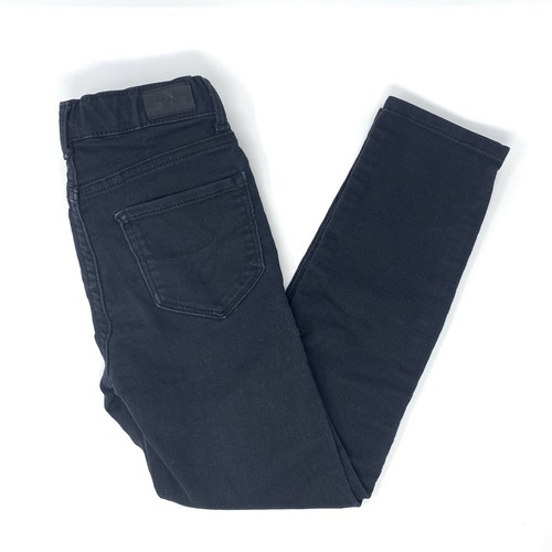 Jordache Black Skinny Stretch Girl's Jeans Size 7 - Picture 8 of 9