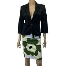 Roberto Just CAVALLI Black Single Button Blazer Jacket