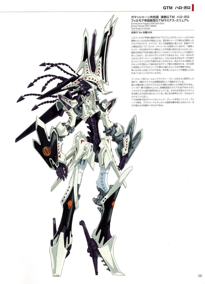 F.S.S. DESIGNS 6 XROSS JAMMER Mamoru Nagano The Five Star