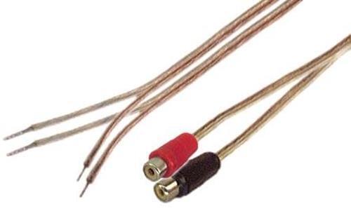 Adattatore Stereo RCA Phono a Altoparlante Cavo OFC Senza Ossigeno Rame Made in USA - Foto 1 di 2