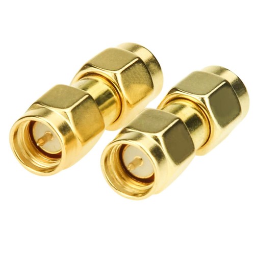 10x SMA Male Plug to SMA Male Plug RF double Straight Coaxial Connector Adapter - Picture 3 of 6