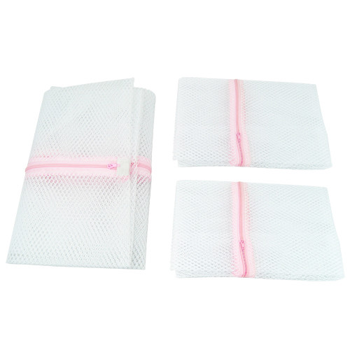 3x Wäschewaschmaschine mit Reißverschluss Netz BH Socken Dessous Unterwäsche Waschbeutel - Bild 4 von 12