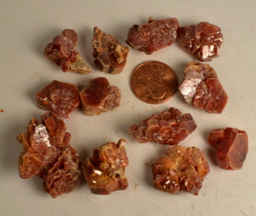 #7085 Vanadinita - Marruecos [SOLO DOS PIEZAS] - Imagen 1 de 6