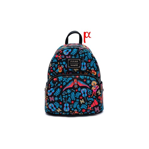 Loungefly Disney Pixar Coco Dia de Los Muertos Day of the Dead Mini Backpack