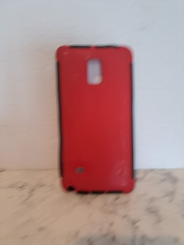 Samsung Note 4 Silicone Red Case - Picture 2 of 3