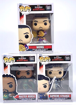 Funko pop WONG & DOCTOR STRANGE フィギュアセット Funko pop WONG & DOCTOR STRANGE フィギュアセット Funko Pop