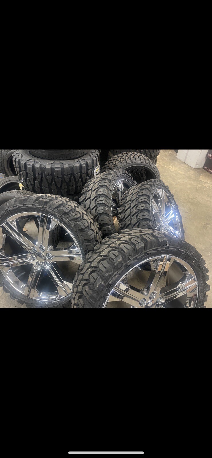 26 Inch Chrome G13 Wheels & 37 X Comp Tires eBay