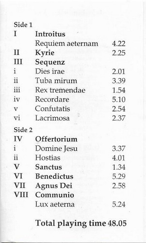 Mozart Requiem CASSETTE ALBUM The Hanover Band Chorus Robbins Landon edition - Picture 6 of 12