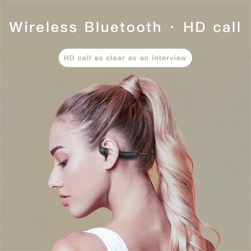 Running Sports Earphone Bone Conduction Bluetooth 5.0 Wireless Headset Open-ear - Picture 7 of 10