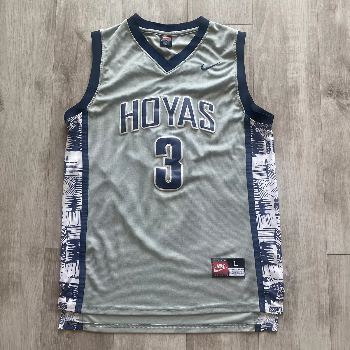 Georgetown Hoyas Allen Iverson Nike Basketball Jersey #3 Size Small –  Retrace