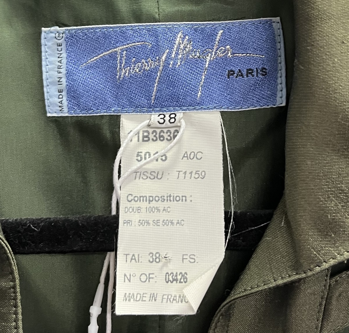 ✨レア✨Thierry mugler スーツセットアップ　緑　サイズ48 43500008-1_2.jpg