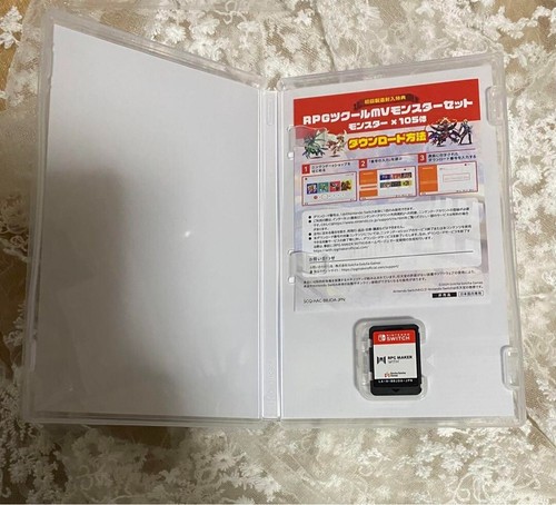 RPG MAKER WITH nintendo switch Japanese GAME RPG Maker system Latest work - Picture 9 of 9