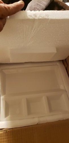 4 Pack Ceramic Divided Plates, Food Separator Serving Trays, 10 x 8.6 In - Picture 11 of 13
