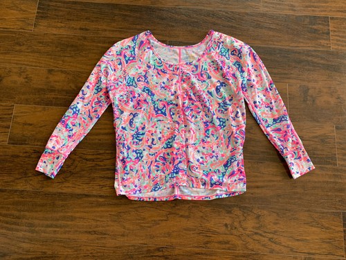 Lilly Pulitzer Luxletic T Shirt Multi la Playa Lon