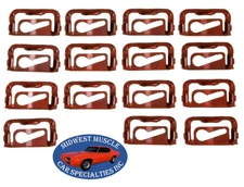 68-74 Nova Front Windshield Window Reveal Moulding Molding Trim Clips 15pc XX
