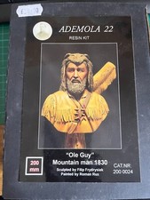 Ademola 22 - Mountain Man bust - 200mm  scale resin
