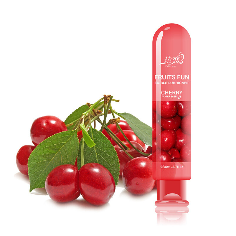 Fruit Flavored Water Based Personal Edible Gel Lubricant Adult Oral Fun Sex  Lube