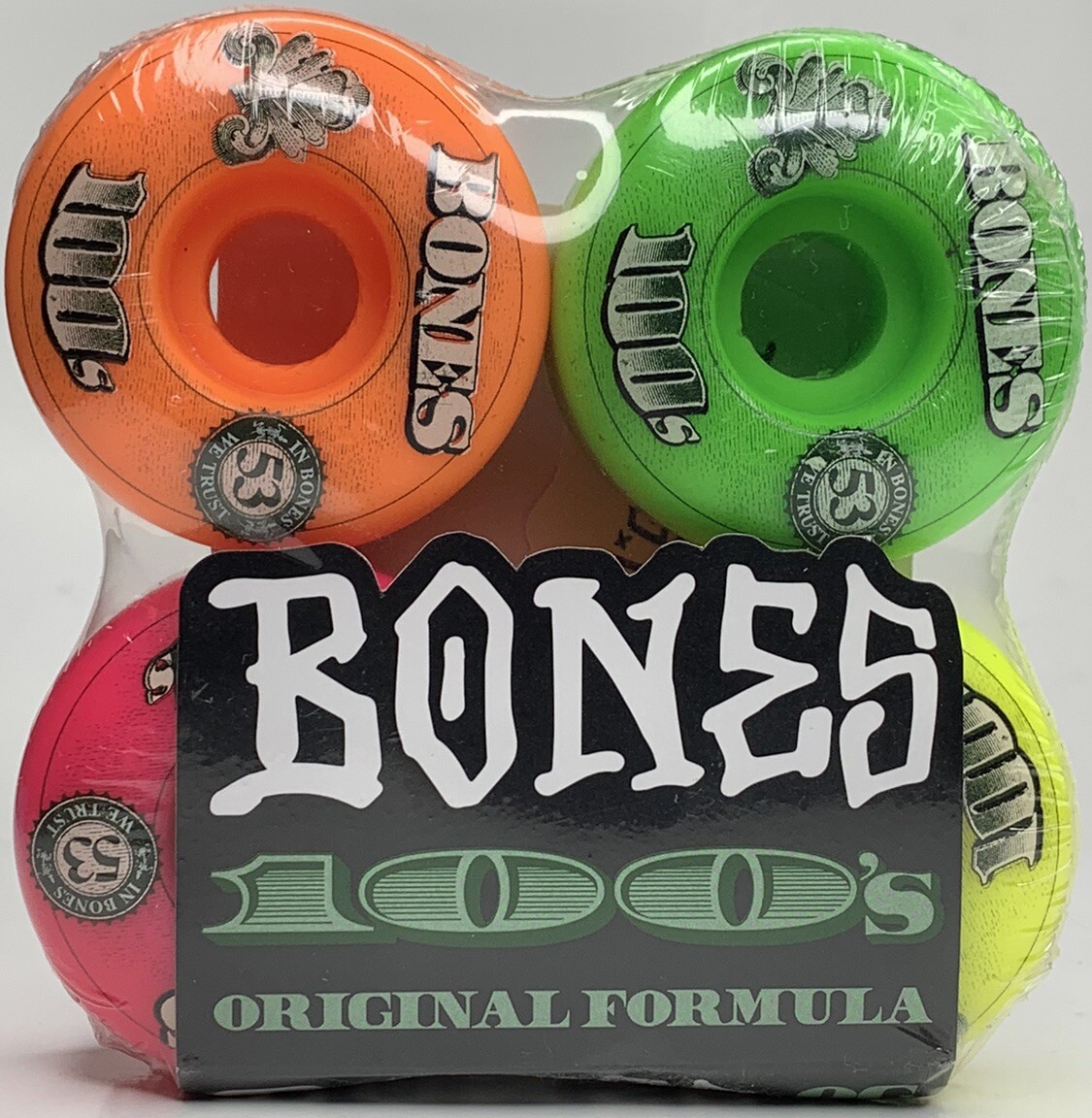 トップス 90s Powell \"Bones Weels\" Skate One Tag Vintage 1980's Powell Peralta G Bones 64mm 95A Skateboard