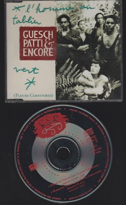 GUESCH PATTI & ENCORE - L'HOMME AU TABLIER VERT - 2 TRACK MAXI CD EMI   1990