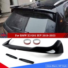 For BMW X3 G01 Gloss Black Rear MP Style Roof Spoiler Boot Wing Lip Body Kit 18+