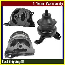 3PCS Engine Motor & Transmission Mount For Honda CR-V SE Sport Utility 4WD M2598