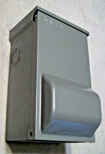 Temporary Power Outlet Panel, RV Electrical 20 and 30-Amp Receptacle (B47)