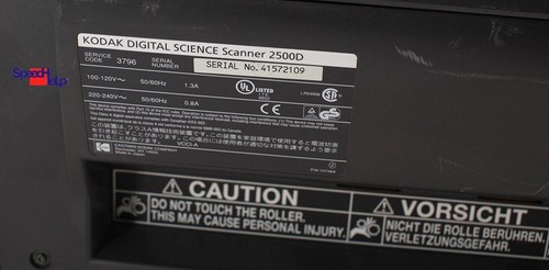 Kodak Digital Science Scanner 2500D Document Document Scanner SCSI Defect F68 - Picture 5 of 9